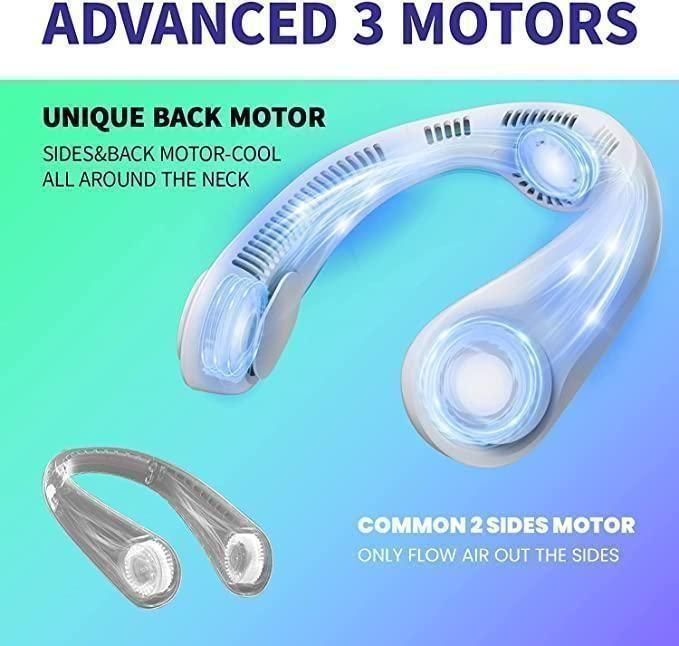 Rechargeable Neck Fan.