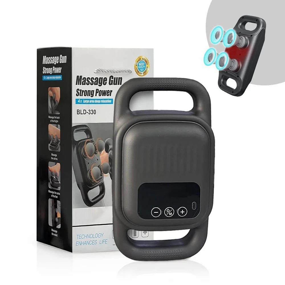 Electric Handheld Scalp & Full Body Massager โ USB Rechargeable & Waterproof